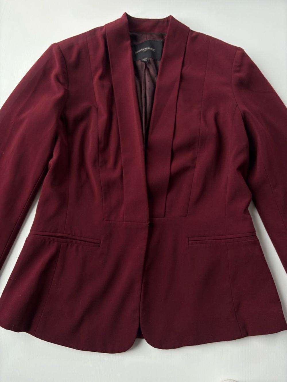 Banana Republic  Women's Burgundy Blazer